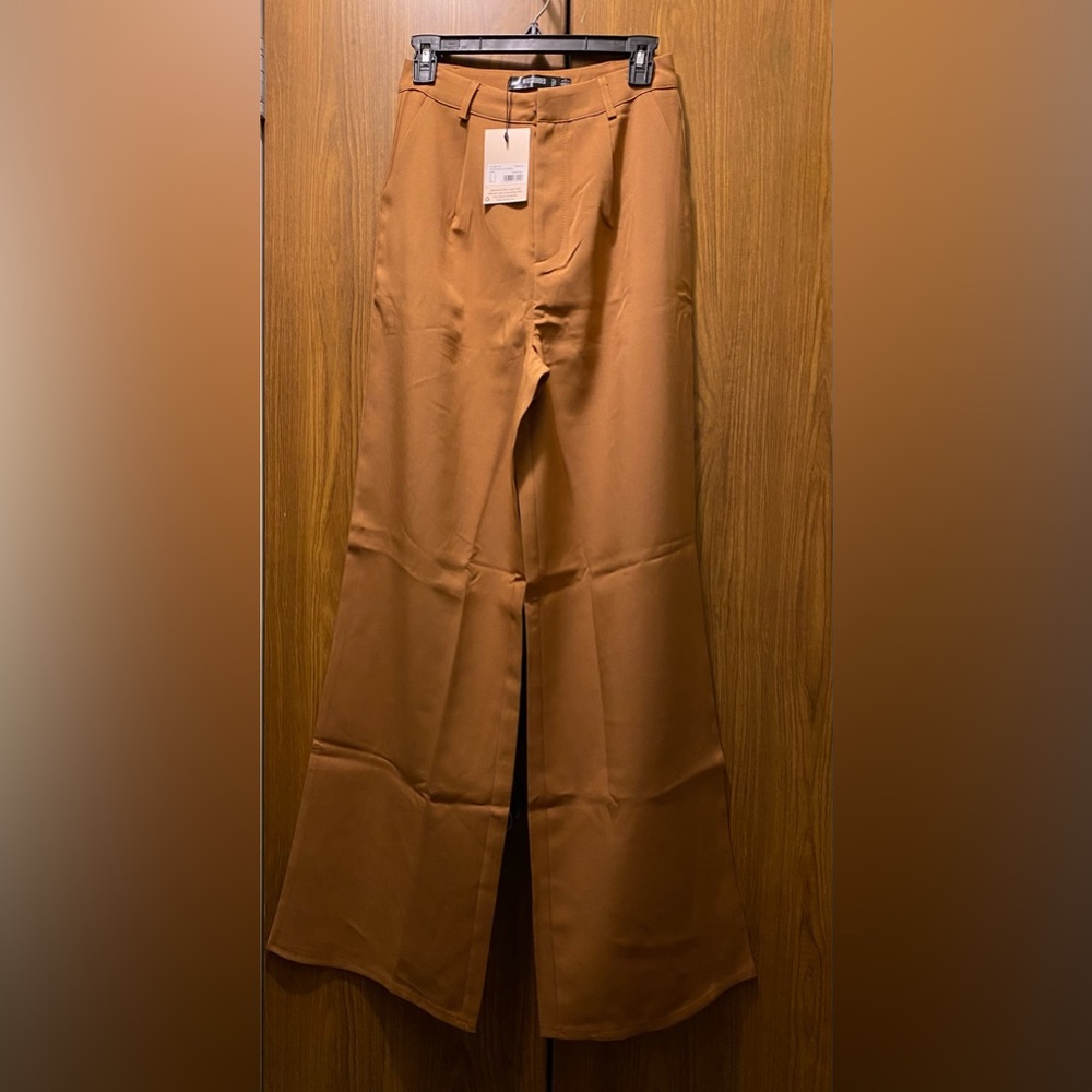 Orange Flare Pants